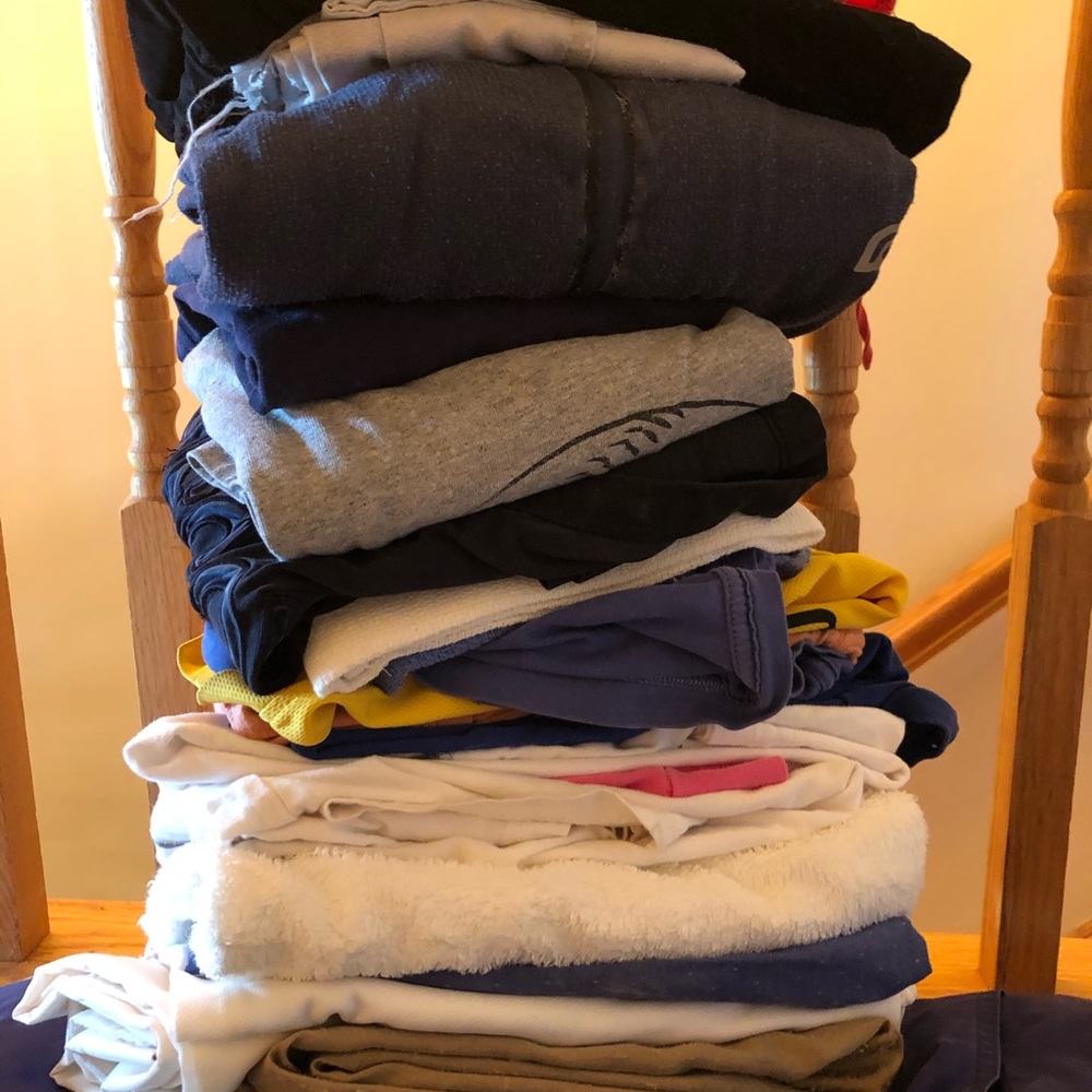5 lbs of clothes for cleaning, craft, etc car wash - Picture 2 of 7